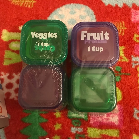 NEW (TWO SETS) Meal Prep Portion Control Containers - Picture 13 of 14